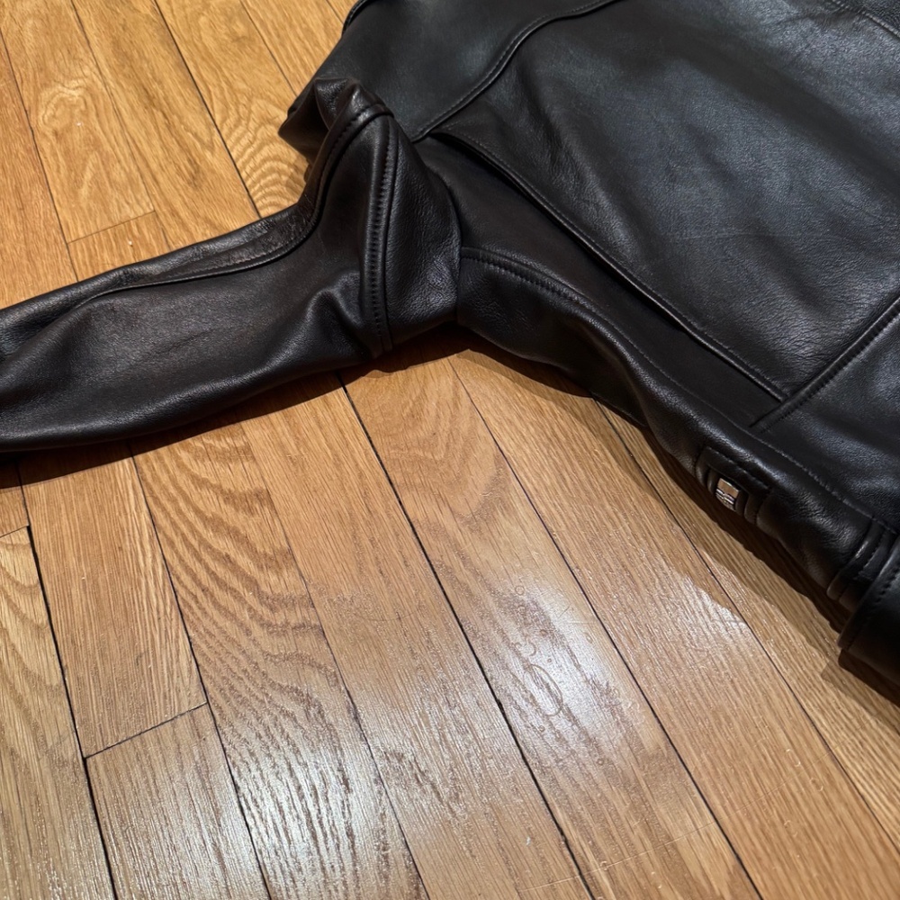ACNE STUDIOS Belted Leather Jacket - Picture 8 of 16